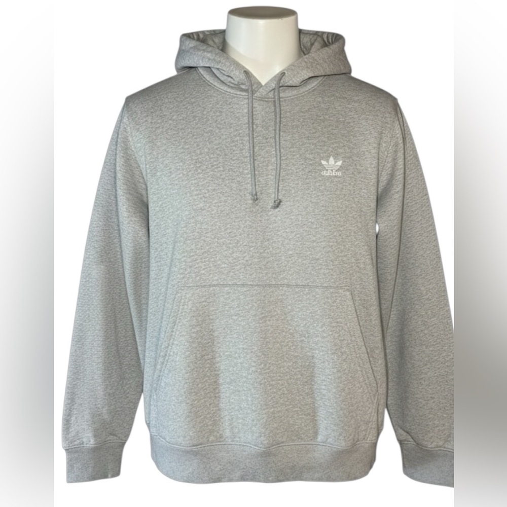 adidas Light Gray Pullover Hoodie